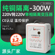 牛士頓純銅隔離變壓器220V轉(zhuǎn)220V1比1安全電源隔離牛抗干擾防漏電 300W