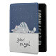 洛迪凡 電子書2021亞馬遜kindle Paperwhite5保護套11th彩繪KPW5智能M2L3EK休眠M2L4EK (6.8英寸11th Gen)手托款-晚安貓咪