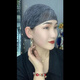 女士療化后女帽子適合光頭戴的冒孑病人帶的產(chǎn)前產(chǎn)后月子帽手術(shù)后產(chǎn)婦夏薄款遮白發(fā)包頭帽 黑色手工帽 見詳情