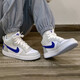 耐克（NIKE） 板鞋女鞋秋冬季新款運動(dòng)鞋COURT簡(jiǎn)版空軍一號中幫休閑鞋 FB7177-141愛(ài)麗絲白藍 38.5