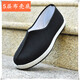驚電鷹中國風(fēng)中式男鞋居士鞋僧鞋和尚鞋灑鞋復古禪鞋布殼底老北京布鞋