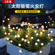 爾山集太陽能庭院燈戶外感應(yīng)LED搖擺螢火蟲花園民宿景觀地插草坪裝飾燈 太陽能 6頭 暖光常亮 兩只裝