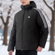 阿迪達斯（adidas）羽絨服男裝冬季新款運動(dòng)服休閑連帽防風(fēng)保暖羽絨夾克外套IT8730 IT8730 /黑色經(jīng)典/商家力薦 S