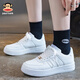 大嘴猴大嘴猴休閑鞋女士小白鞋百搭情侶男款校園時(shí)尚運動(dòng)板鞋254U白女37