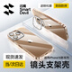 閃魔（SmartDevil）適用蘋果16promax手機(jī)殼iphone16pro保護(hù)套薄透明16plus支架殼新款防摔全包感支點殼男女款 蘋果16promax【隱形支架*透出裸機(jī)】