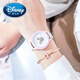 迪士尼（Disney）兒童手表女生防水運動(dòng)電子表夜光多功能學(xué)生手表 MK-15146W開(kāi)學(xué)