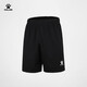 KELME/卡爾美運動(dòng)短褲男足球比賽訓練快干短褲夏季跑步透氣五分褲子 黑色 M 170