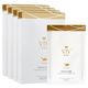薇緹薇（vtv） 燕窩膠原補水面膜男女通用長(cháng)效保濕護膚清爽控油滋潤白嫩化妝品蠶絲修護面膜 6盒
