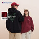 Champion冠軍連帽衛(wèi)衣男新款美式復(fù)古加絨保暖上衣校園風(fēng) 紫色 L 