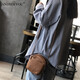 ANDSEEYOU品牌 單肩包女 軟皮豎款迷你小包女手機包頭層牛皮斜挎包小方包 棕色
