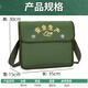 加厚加密帆布雙層工具包電工木工瓦工大號(hào)中號(hào)小號(hào)多功能收納兜 【不掉色】雙層小包35*寬15*高30 綠色加厚耐磨