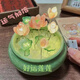 維諾亞荷花小夜燈手工DIY自制材料擺件送女友閨蜜七夕禮物精致擺臺(tái) 粉色荷花小夜燈(全套材料包)+教
