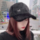 古霖 棒球帽秋冬季2021新網(wǎng)紅女時尚兔毛絨潮牌百搭保暖鴨舌帽冬天 黑色  可調(diào)節(jié)(收藏加購優(yōu)先發(fā)貨)