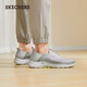 斯凱奇（Skechers）閃穿鞋男士夏季透氣健步鞋一腳蹬軟底百搭休閑運(yùn)動(dòng)鞋216278