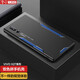 易京(YJING)適用 vivo X27手機(jī)殼防摔保護(hù)套全包金屬后蓋男女款外殼 戰(zhàn)鋒藍(lán)系列+掛繩+軟膜