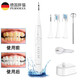 胖貓洗牙神器牙結(jié)石去除器二合一洗刷兩用充電潔牙器學(xué)生電動(dòng)牙刷清潔煙漬垢菌斑黑黃變白超頻聲波成人 極光白【1尖頭+1平頭+2刷頭+口鏡+磁懸浮底座】