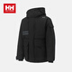 HELLY HANSEN, H/H海麗漢森h(huán)h男女23秋冬印花防風(fēng)保暖舒適羽絨服ARCTIC OCEAN 黑色 HC3WTDJ11M M