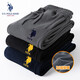 U.S. POLO ASSN.保羅衛褲男秋冬季休閑百搭運動(dòng)褲男舒適長(cháng)褲保暖褲子 深灰（束口）626A L 170（120-135斤左右）