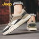 Jeep吉普男鞋男士休閑鞋男時(shí)尚板鞋男韓版潮流鞋靴男百搭鞋子男 復古色 41