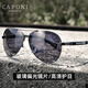 CAPONI高清玻璃偏光太陽鏡男開車駕駛專用墨鏡防紫外線防紫外線眼鏡