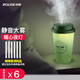 中聯(lián)中聯(lián)加濕器小型迷你家用靜音臥室孕婦嬰兒USB學(xué)生創(chuàng  )意香薰空氣噴霧辦公室桌面空調房便攜宿舍車(chē)載 【咖啡杯綠色】270ML+6根棉棒
