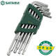 世達(dá)（SATA）09715 梅花內(nèi)六角扳手套裝加長(zhǎng)L型起子9件套T10-T50