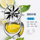 恒多（HENGDUO）網(wǎng)紅車(chē)載香水汽車(chē)空調出風(fēng)口香薰夾男女士車(chē)內香氛精油創(chuàng  )意裝飾品 檸檬