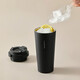 樂(lè )扣樂(lè )扣（LOCK&LOCK） 遇見(jiàn)元氣 彈跳咖啡杯簡(jiǎn)約商務(wù)辦公便攜車(chē)載大容量保溫杯隨行杯 LHC3249BLK 黑色 550ml