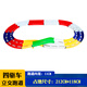 四驅(qū)車跑道四驅(qū)兄弟賽道競速比賽家庭式軌道玩具賽車專用 雙規(guī)立交跑道【內(nèi)寬11cm】