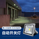 朋科 光控led投光燈 戶外感應(yīng)燈 接電款 ip66車棚燈220v戶外燈修理廠車間照明燈防水65射燈 100W 白光 建議射距大于4米