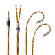 NICEHCK C8-1銅銀混編8股HIFI耳機(jī)升級(jí)線(xiàn)材DB3可換線(xiàn)0.78mm插針MMCX平衡單端 3.5mm+MMCX插針