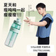 BOTTLED JOY噸噸杯學(xué)生水杯耐高溫太空杯提繩便攜運動(dòng)水壺塑料杯漸變隨手杯 藍白星夢(mèng)*tirtan*雙飲 0.55L