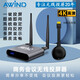 AWiND  奇機無(wú)線(xiàn)投屏器筆記本電腦投屏4K高清顯示器蘋(píng)果華為小米手機連電視同屏器HDMI無(wú)線(xiàn)傳輸投影儀 Y01主機 2K+HDMI接口發(fā)射器