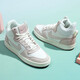 耐克（NIKE）官方女鞋冬季 COURT BOROUGH MID 復古高幫板鞋休閑鞋百搭運動(dòng)鞋 844907-101/米白 38