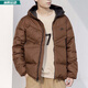 耐克（NIKE）官網(wǎng)方艦店短款羽絨服男士新款運動服戶外連帽防風(fēng)衣保暖夾克外套 DV1132-259/可可色 M (170/88A)