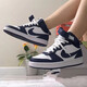 耐克（NIKE） Court Borough Mid 2 舒適透氣女子板鞋防滑耐磨減震運動休閑鞋 CD7782-107 38