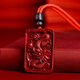 伊點(diǎn)亮鉆朱砂吊墜2024新款項(xiàng)鏈男女十二生肖本命年龍掛件護(hù)身原石 生肖龍-搭配紅色掛繩