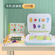 樂(lè )童童兒童卡片早教點(diǎn)讀機1-3歲幼兒寶寶國學(xué)拼音數字學(xué)習智能玩具互動(dòng) 3-5歲橙綠禮盒裝