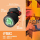 一極喜光嵌入式夕陽紅日落燈氛圍感玄關(guān)過道日不落射燈吸頂落日主播氛圍燈 嵌入式黑色-夕陽紅10w