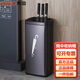 斯圖（sitoo）雨傘架公司酒店大堂雨傘收納架子商用大堂存放架家用落地式傘架 方形雨傘收納桶-黑金