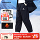Converse匡威兒童長(zhǎng)褲2025秋冬加絨保暖褲束腳運(yùn)動(dòng)褲梭織長(zhǎng)褲中大童工裝褲 正黑色【冬季加絨】 160 /69 【建議身高158-170cm】