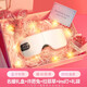 凱沃斯眼部按摩儀送男女朋友生日禮物眼睛蒸汽護(hù)眼儀智能美容按摩器藍(lán)牙音樂(lè)眼罩氣囊熱敷送情人節(jié)禮物 加強(qiáng)款/白【禮盒版】