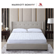SHOPMARRIOTT萬豪五星酒店床墊保護(hù)墊 床笠式設(shè)計(jì) 防滑透氣 純棉貢緞條紋提花 180cm*200cm 適用高度≤37cm床墊