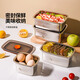 魔幻廚房保鮮盒304食品級(jí)帶密封蓋不銹鋼水果便當(dāng)盒冰箱專用密封收納家用 小號(hào)500ml【輔食推薦】