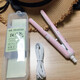 SHENGFAusb接口迷你小型夾板直卷兩用卷發(fā)棒宿舍可用無(wú)線(xiàn)便攜可插充電寶 粉紅色usb接口