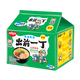 出前一?。∟ISSIN）日清 進(jìn)口方便面 九州豬骨湯味 五連包*100g 泡面拌面早餐零食