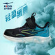 鴻星爾克（ERKE）童鞋大小童常規(guī)跑鞋兒童24新品中性運動鞋正黑/法翠藍32