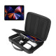 Smatree 2023款iPadpro11英寸硬壳手提包磁吸键盘配件12.9英寸平板收纳包 黑色 适合10.2-11英寸iPad