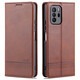 居小智適用紅米note10pro手機殼翻蓋皮套小米錢(qián)包式插卡外殼全包邊硅膠軟殼保護套高檔皮質(zhì)磁性吸合 紅米note10pro 5G【棕色】