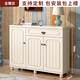 金億奧/JYA鞋柜歐式多功能儲物裝飾柜鞋柜簡(jiǎn)約現代地中海風(fēng)格鄉村門(mén)廳柜 JYA21：100_33_92暖白色